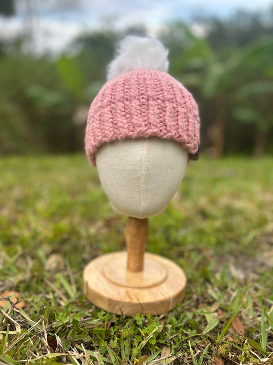 Toddler Blush Beanie