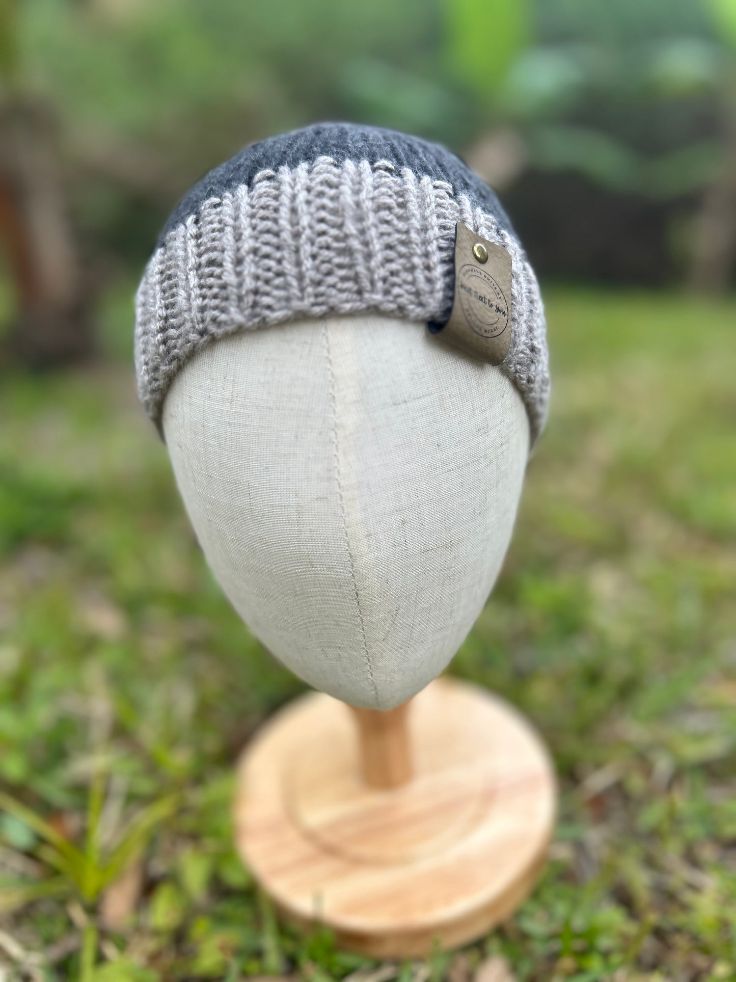 Baby Gray Shadow Beanie
