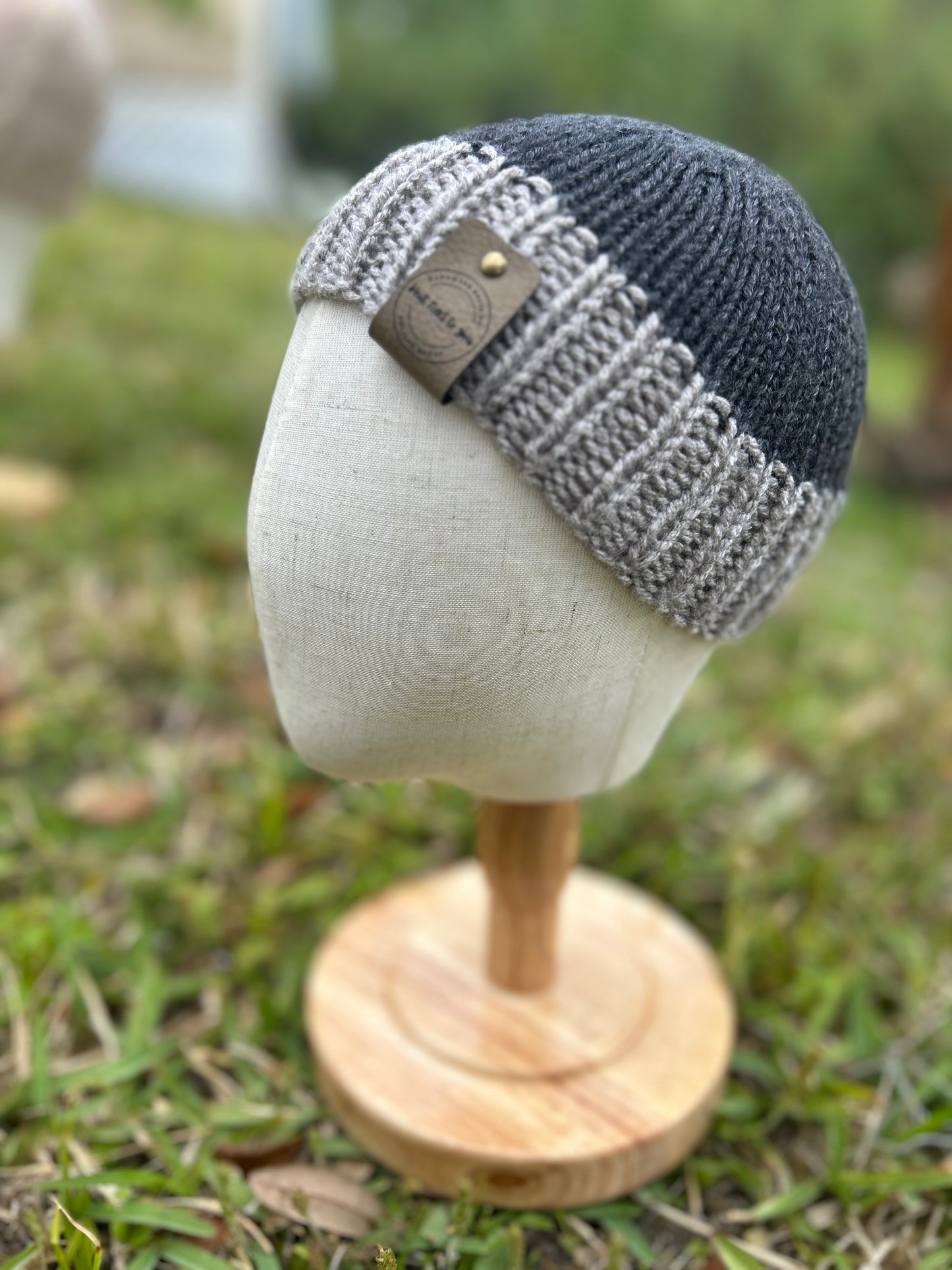 Baby Gray Shadow Beanie