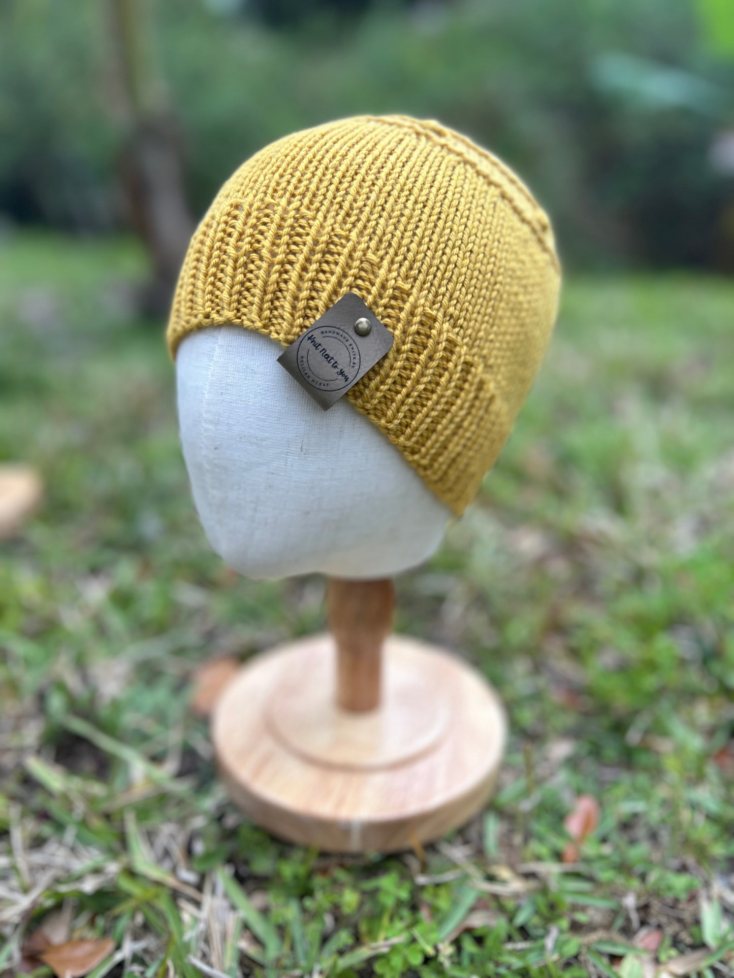 Knitting Pattern | Chic Bun Beanie
