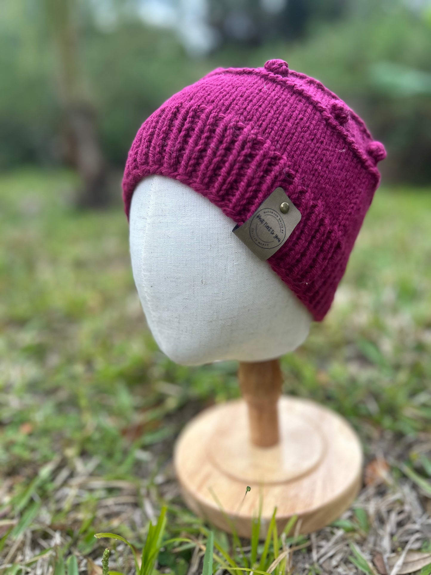 Knitting Pattern | Chic Bun Beanie